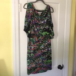 Maggie London super comfortable multicolor dress
